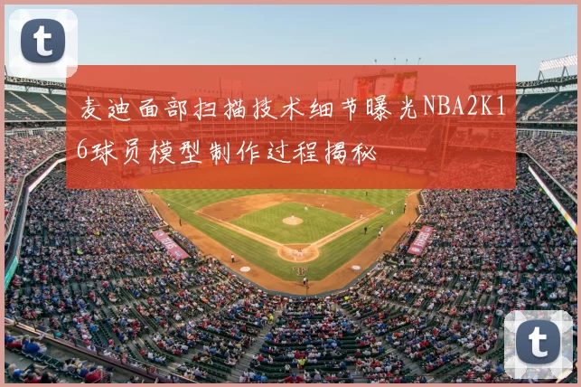 麦迪面部扫描技术细节曝光NBA2K16球员模型制作过程揭秘