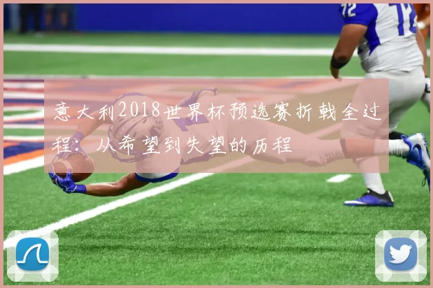 意大利2018世界杯预选赛折戟全过程:从希望到失望的历程